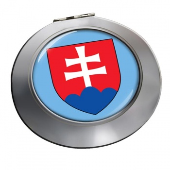 Slovakia Slovensko Round Mirror