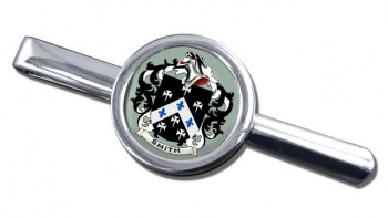 Smith England Coat of Arms Round Tie Clip