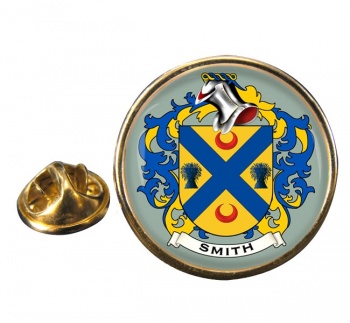 Smith Scotland Coat of Arms Round Pin Badge