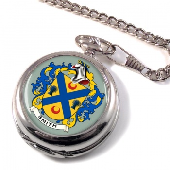 Smith Scotland Coat of Arms Pocket Watch