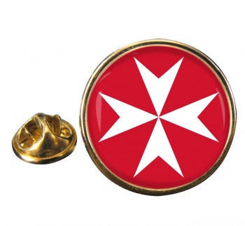 Sovereign Military Order of Malta Round Pin Badge