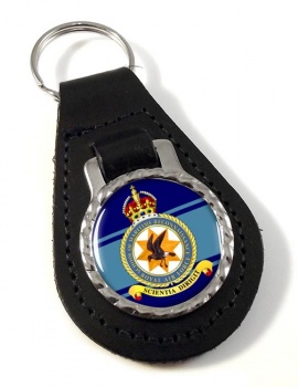 School of Maritime Reconnaissance (Royal Air Force) Leather Key Fob
