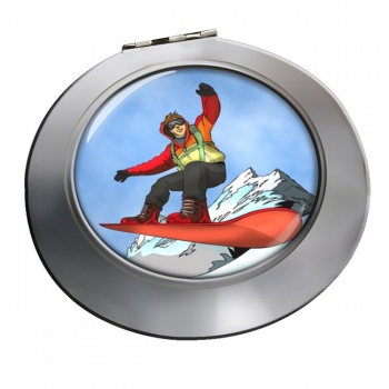 Snowboard Chrome Mirror