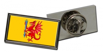 Somerset (England) Flag Pin Badge