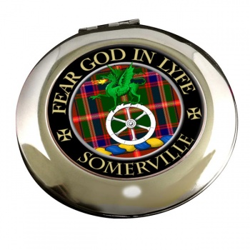 Somerville Scottish Clan Chrome Mirror