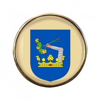 Somogy County Round Pin Badge