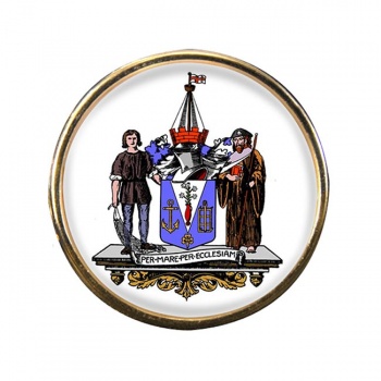 Southend-on-Sea (England) Round Pin Badge