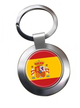 Spain Espana Metal Key Ring