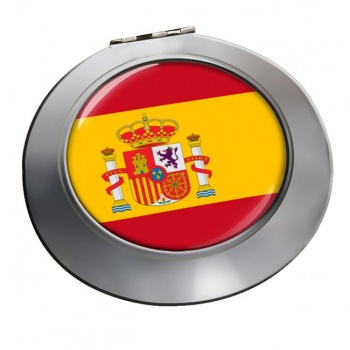 Spain Espana Round Mirror