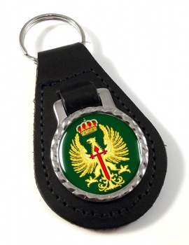 Spanish Army (Ej�rcito de Tierra) Leather Key Fob