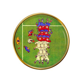 UK Gift Shop Rugby Pin Badge
