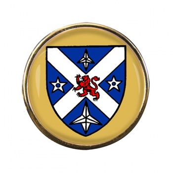 Stirlingshire (Scotland) Round Pin Badge