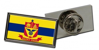 St. Paul MN Flag Pin Badge