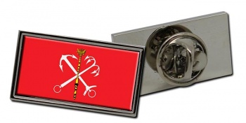 St. Petersburg Flag Pin Badge