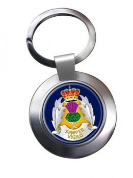 Strethclyde Police Chrome Key Ring