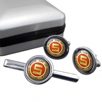 Stutz Cufflink and Tie Clip Set