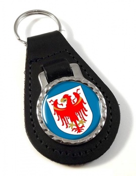 South Tyrol Alto Adige (Italy) Leather Key Fob