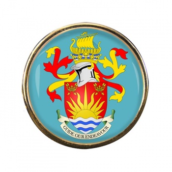 Suffolk (England) Round Pin Badge
