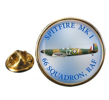 Spitfire Round Lapel