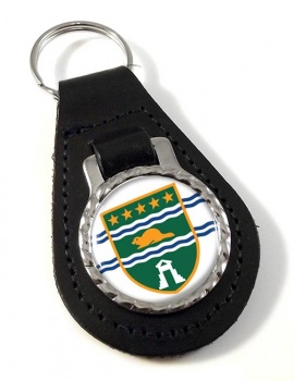 Surrey (Canada) Leather Key Fob