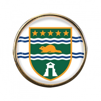 Surrey (Canada) Round Pin Badge