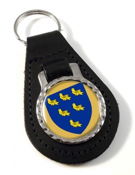 Sussex (England) Leather Key Fob