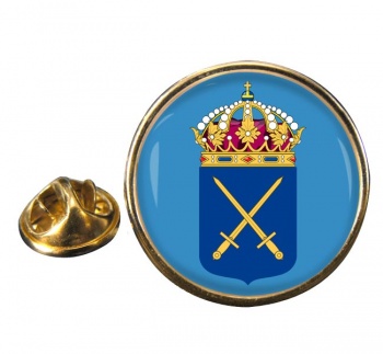 Svenska arm�ns (Swedish Army) Round Pin Badge