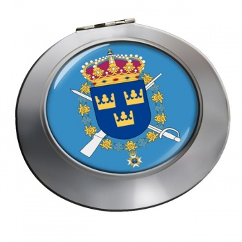 Livgardets (Swedish Life Guards) Chrome Mirror