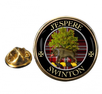 Swinton Scottish Clan Round Pin Badge