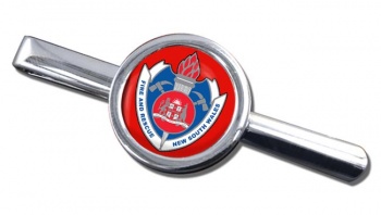 Sydney Fire and Rescue Round Tie Clip