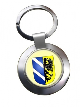 Szeged Metal Key Ring