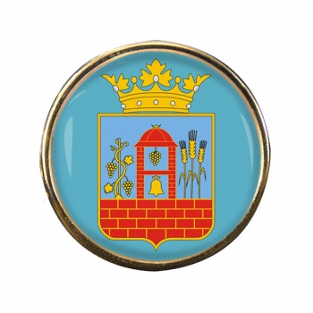 Szekszard Round Pin Badge