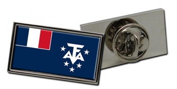 Territoire des Terres australes et antarctiques francaises (TAAF) Flag Pin Badge