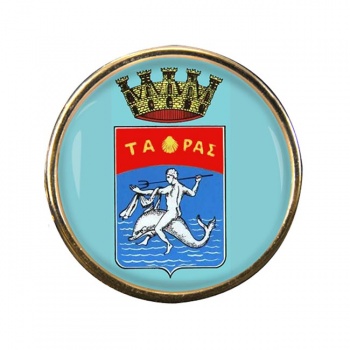 Taranto (Italy) Round Pin Badge