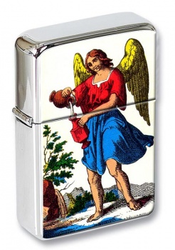 Temperance Tarot Flip Top Lighter