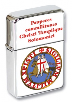 Knights Templar Seal Flip Top Lighter