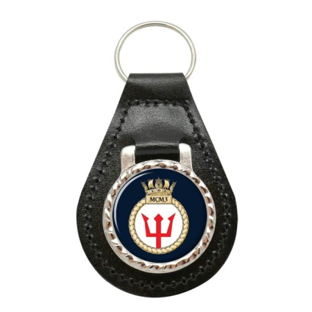 Third Mine Counter Measures Squadron (MCM3), Royal Navy Leather Key Fob