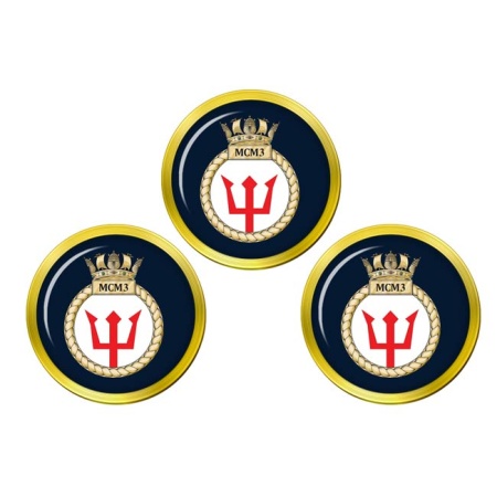 Third Mine Counter Measures Squadron (MCM3), Royal Navy Golf Ball Markers