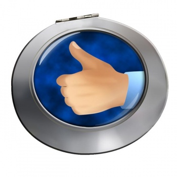 Thumbs Up Chrome Mirror