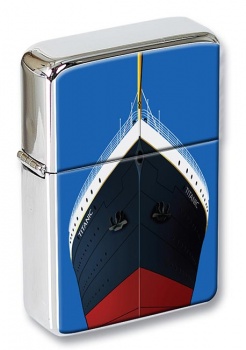 Launch of RMS Titanic Flip Top Lighter