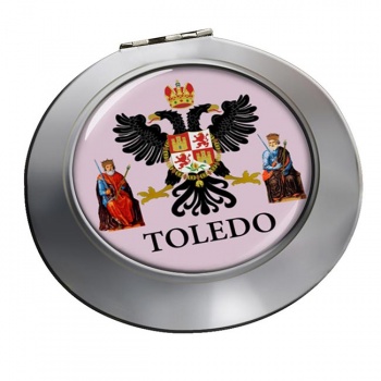 Toledo Ciudad (Spain) Round Mirror