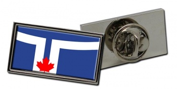 Toronto (Canada) Flag Pin Badge
