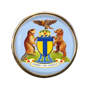 Toronto (Canada) Round Pin Badge
