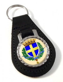 Toulon (France) Leather Key Fob