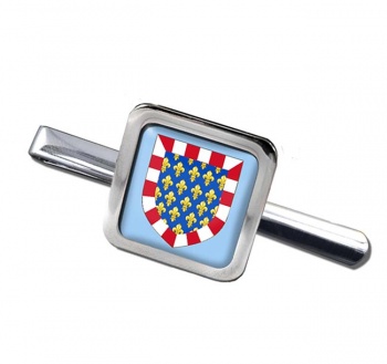 Touraine (France) Square Tie Clip