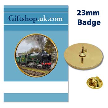 UK Gift Shop Southern Railways Steam Train Pin Badge