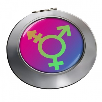 Transgender Symbol Chrome Mirror