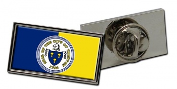 Trenton NJ Flag Pin Badge