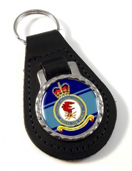 Technical Training Command (Royal Air Force) Leather Key Fob