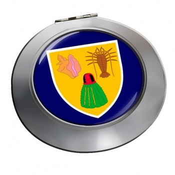 Turks and Caicos Islands Round Mirror